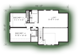 copper mountain b upper plan